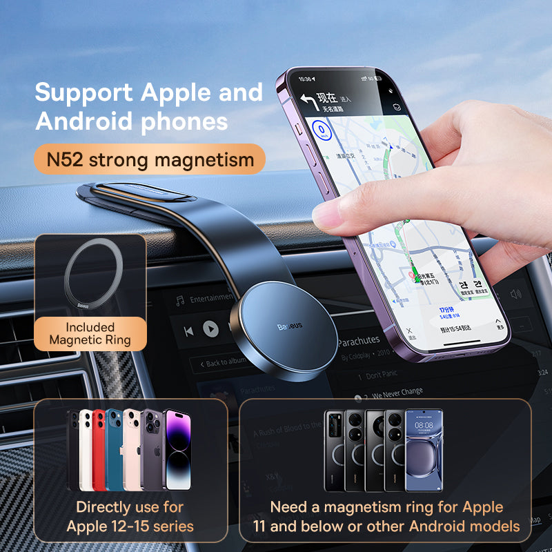 Support de téléphone magnétique pour voiture de qualité supérieure et chargeur sans fil, pour Apple iPhone 15 14 13 12 11 Pro Max Plus Mini
