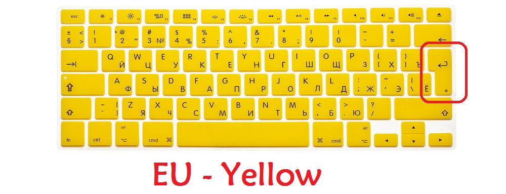 Protecteur de clavier premium pour MacBook Pro/Air (2005-2022) M1/M2, 13/15/16/12 pouces : modèles A2681, A2442, A2779, A2780, A2338 | Housse de clavier de haute qualité