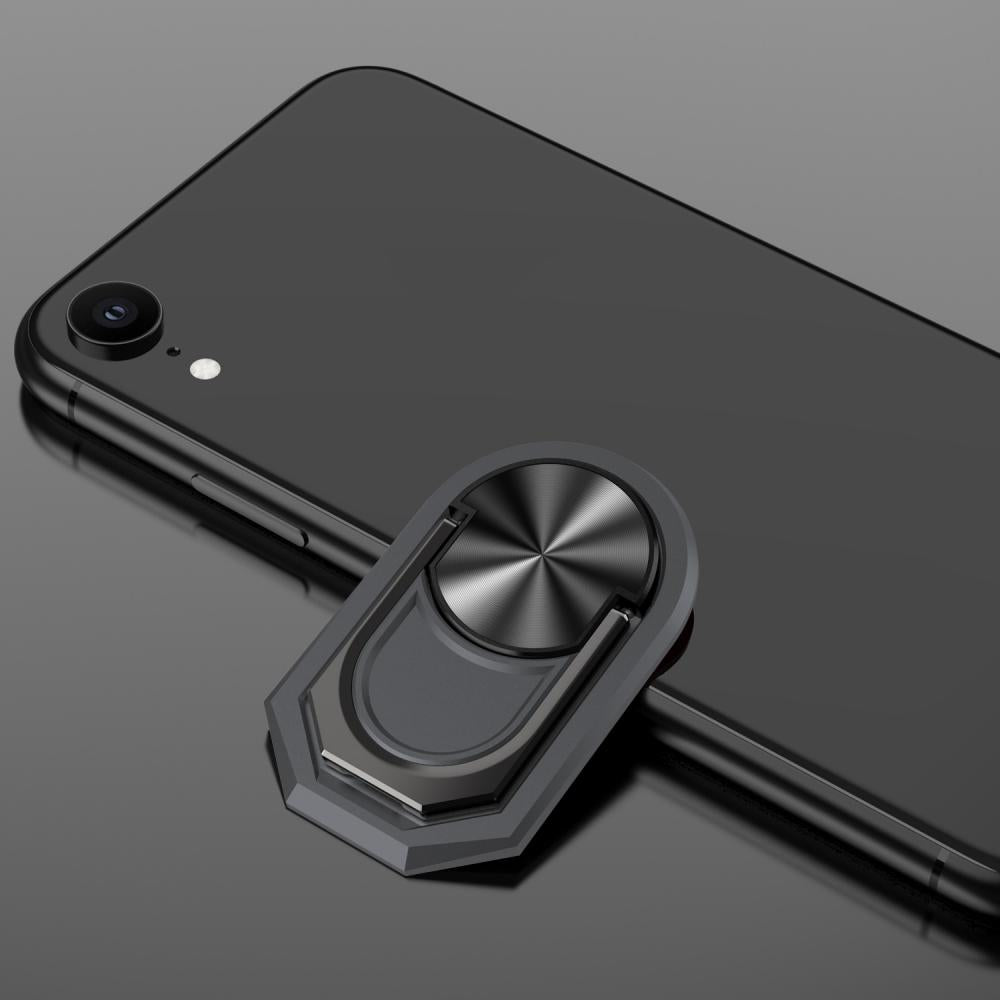 Support de téléphone portable avec anneau de doigt de qualité supérieure : support métallique rotatif à 180 degrés. Support pour smartphone pour Apple iPhone, Samsung, Xiaomi | Édition limitée