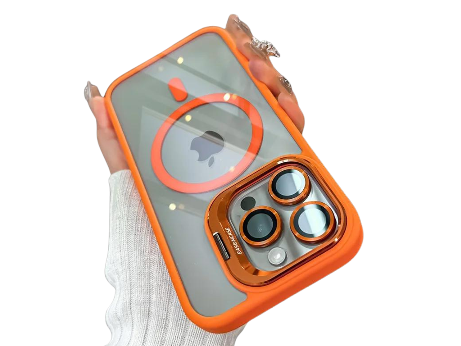 Chargement sans fil magnétique Magsafe Clear HD Premium | Coque iPhone Apple à armure hybride transparente antichoc