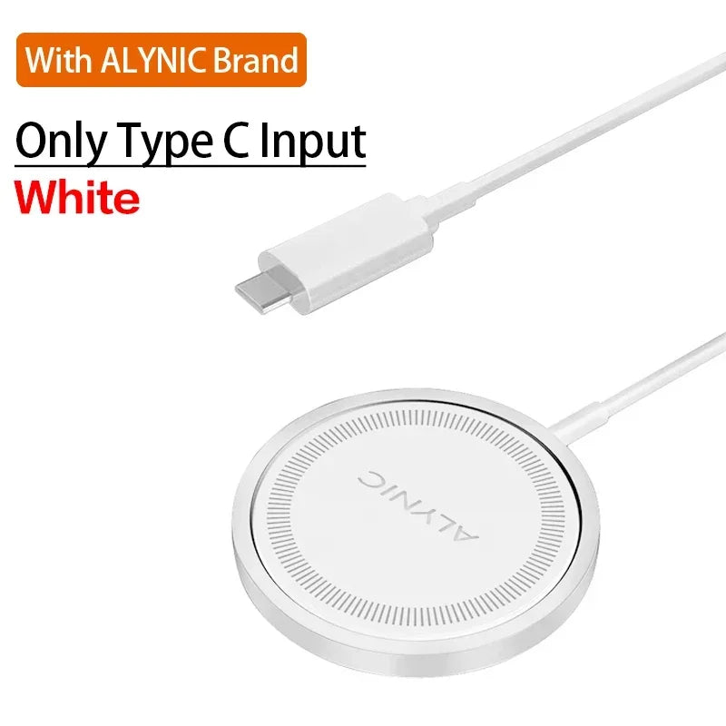 Premium 30W magnetisches kabelloses Ladegerät für Magsafe, Apple iPhone USB-A, PD – schnelles kabelloses Ladegerät, Ständer