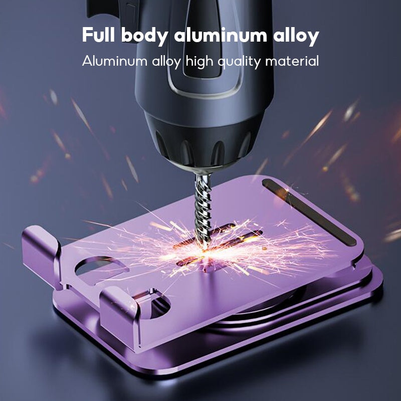 Hochwertiger Universalständer: Tablet & Handy Halterung für Apple iPad Pro 10.2, 7-9. Gen,16/15/14/13/12 Pro Max/Plus/Mini