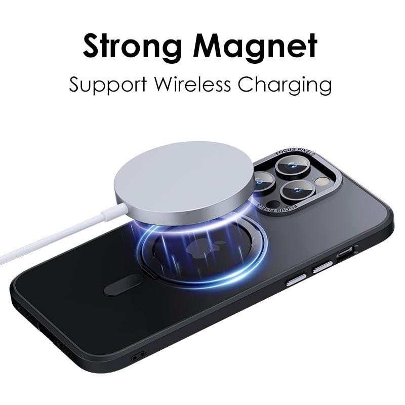 Support de chargeur magnétique sans fil 3 en 1 15 W | pour iPhone 15/14/13/12 Pro Max Plus, Apple Watch 9/8/7/6, AirPods | Station d'accueil de chargement rapide sans fil