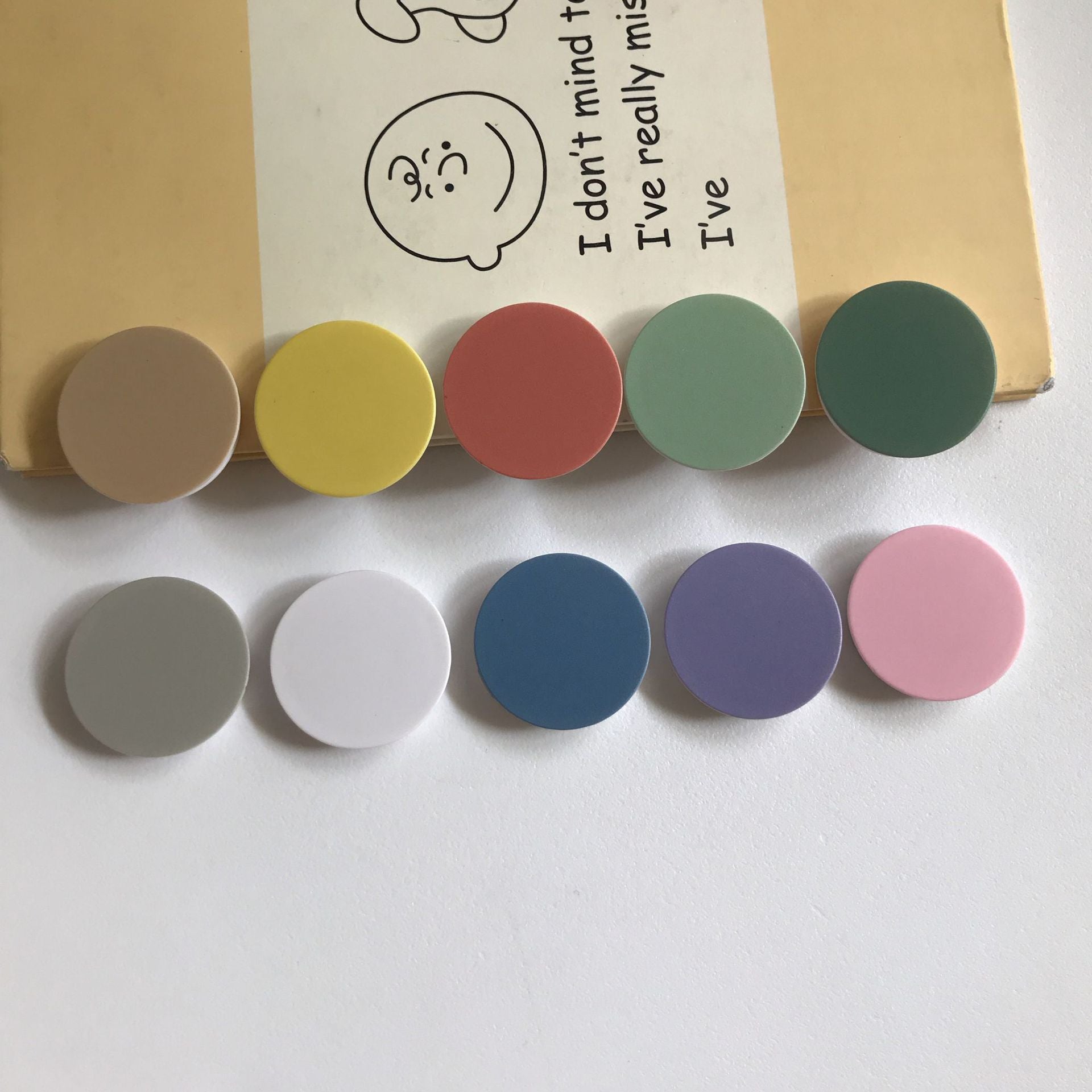 StabilGrip™ Premium Solider Farbgriff Tok Handyhalter - 14:193#Dark green round - 0 - Phone Heaven Zone