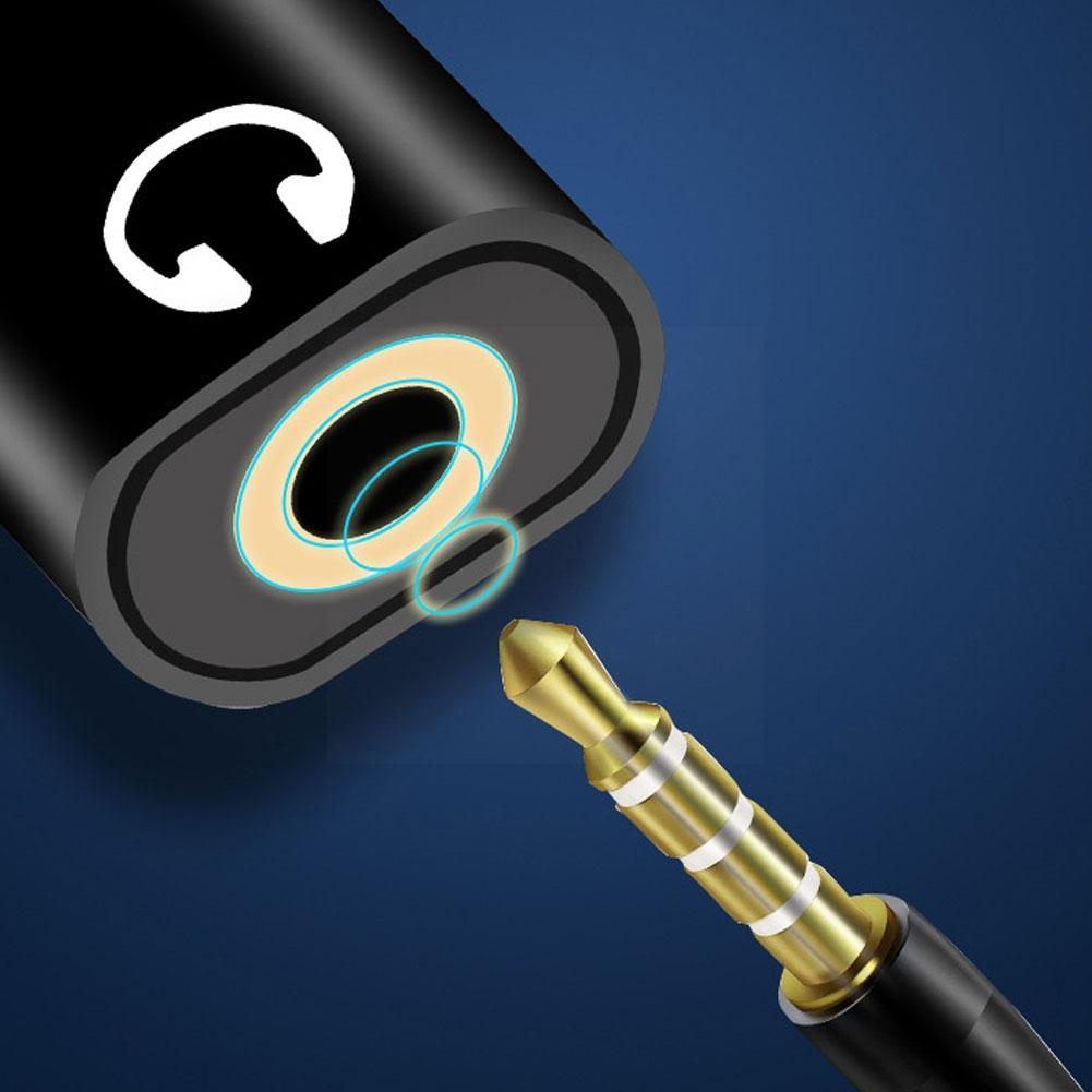 Premium 3-in-1 8-Pin zu 3,5mm Jack AUX Kabel mit Beleuchtung - Ladeadapter, Kopfhörersplitter, Konverter für Apple iPhone 15/14/13/12