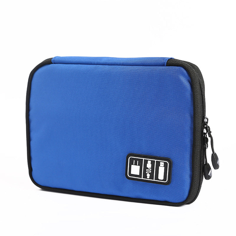 Sac de rangement de voyage haut de gamme, disque dur mobile, disque U, paquet d'organisation, écouteurs, SSD, chargeur | Câble disque dur T47
