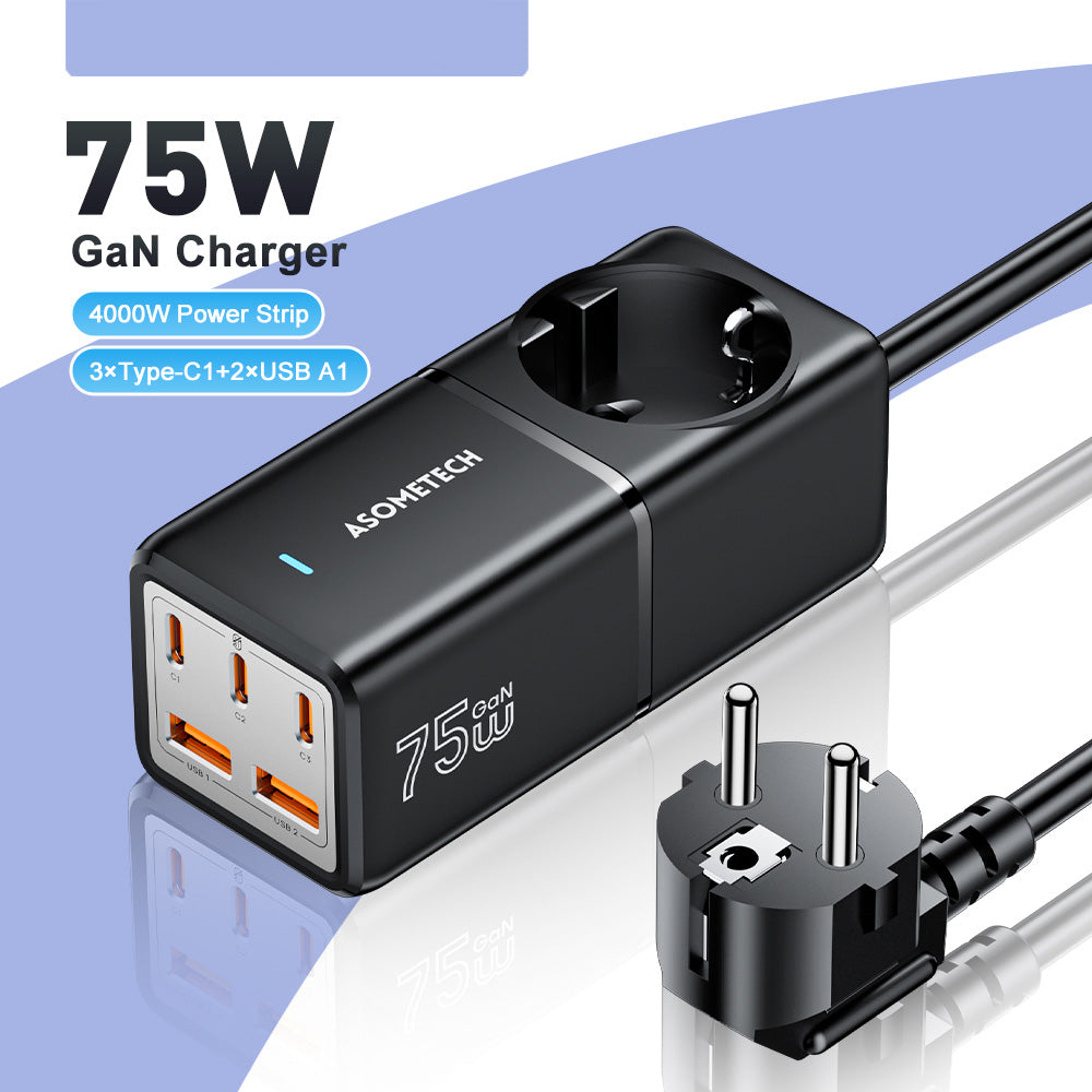 Premium 100W GaN3 Pro USB Ladegerät Desktop Ladestation - Typ C PD QC Quick Charge 4.0 3.0 Schnellladung - Phone Heaven Zone