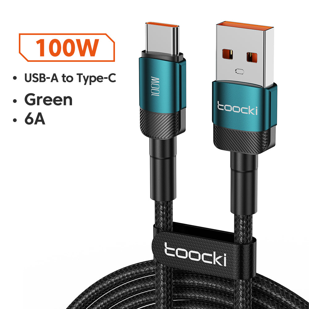 Câble USB Type C haut de gamme 7A | Câble de charge rapide pour Realme, Huawei P30 Pro, Samsung, Oneplus, Poco F3 - Câble de charge rapide 66W Câble de données de chargeur USB-C