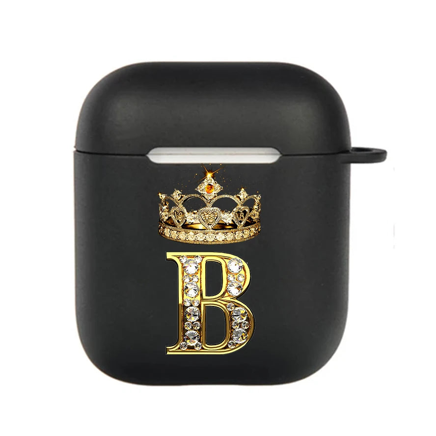 MagSafe AirPods Case Schutzhülle AirPods Pro 2/3/2/1 A–Z Bluetooth Kopfhörer-Cover Drahtlose Gehäuse Kopfhörer Box