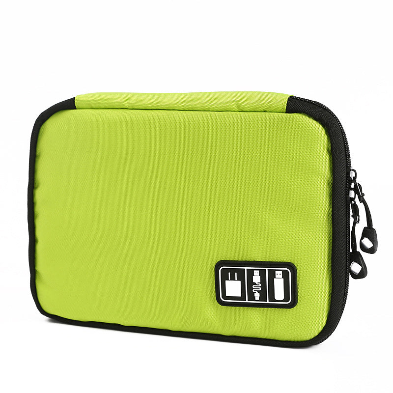 Sac de rangement de voyage haut de gamme, disque dur mobile, disque U, paquet d'organisation, écouteurs, SSD, chargeur | Câble disque dur T47