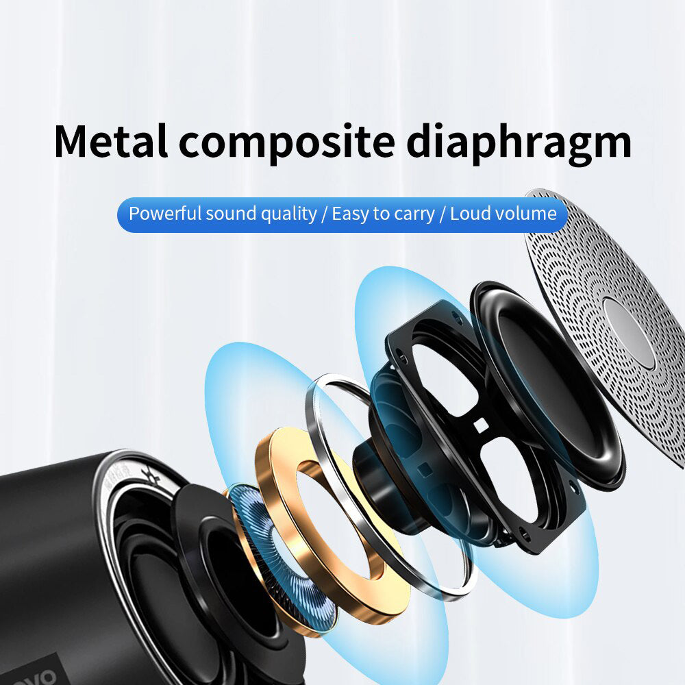 Haut-parleur Bluetooth Pro de haute qualité : stéréo HiFi sans fil portable d'extérieur avec microphone | Compatible avec Apple iPhone 15/14/13/12/11 Pro Max Plus Mini, Android, Samsung | Édition limitée