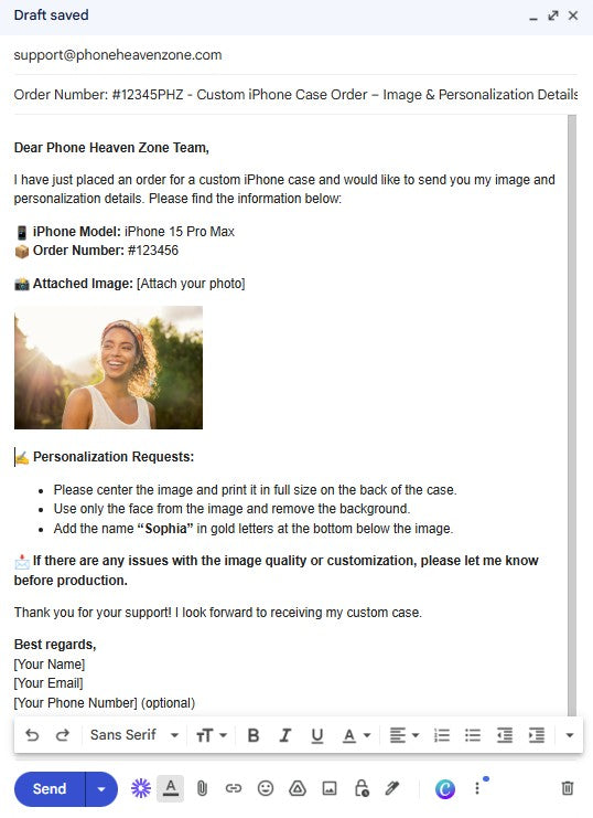 Personalized Luxury iPhone Case for Apple iPhone 16/16e, 15, 14, 13, 12 Pro Max, Pro, Plus & Mini | Custom Photo Design | MagSafe Compatible Case | Camera Protection | Tempered Glass | Premium Protective Case