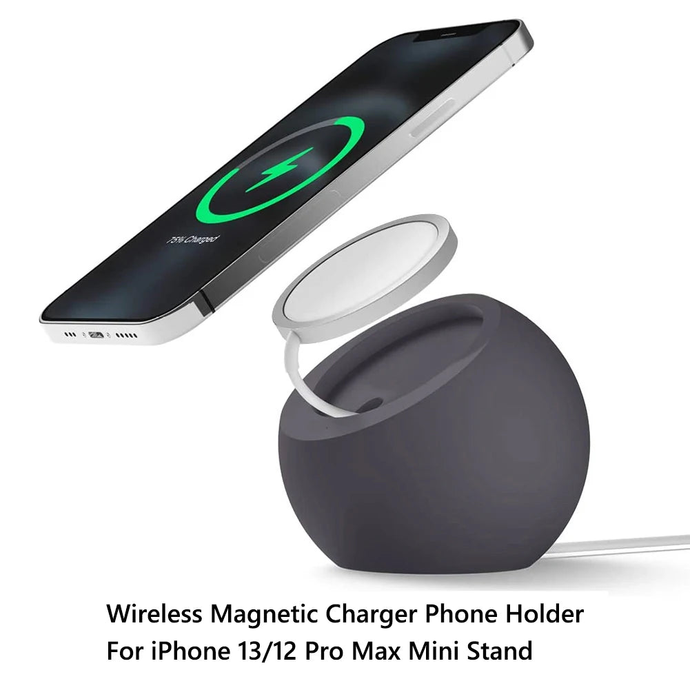 Chargeur USB à induction magnétique 15W Station de charge rapide | pour iPhone 15/14/13/12 Pro Max Plus, Apple Watch, AirPods | Station d'accueil de chargement rapide sans fil