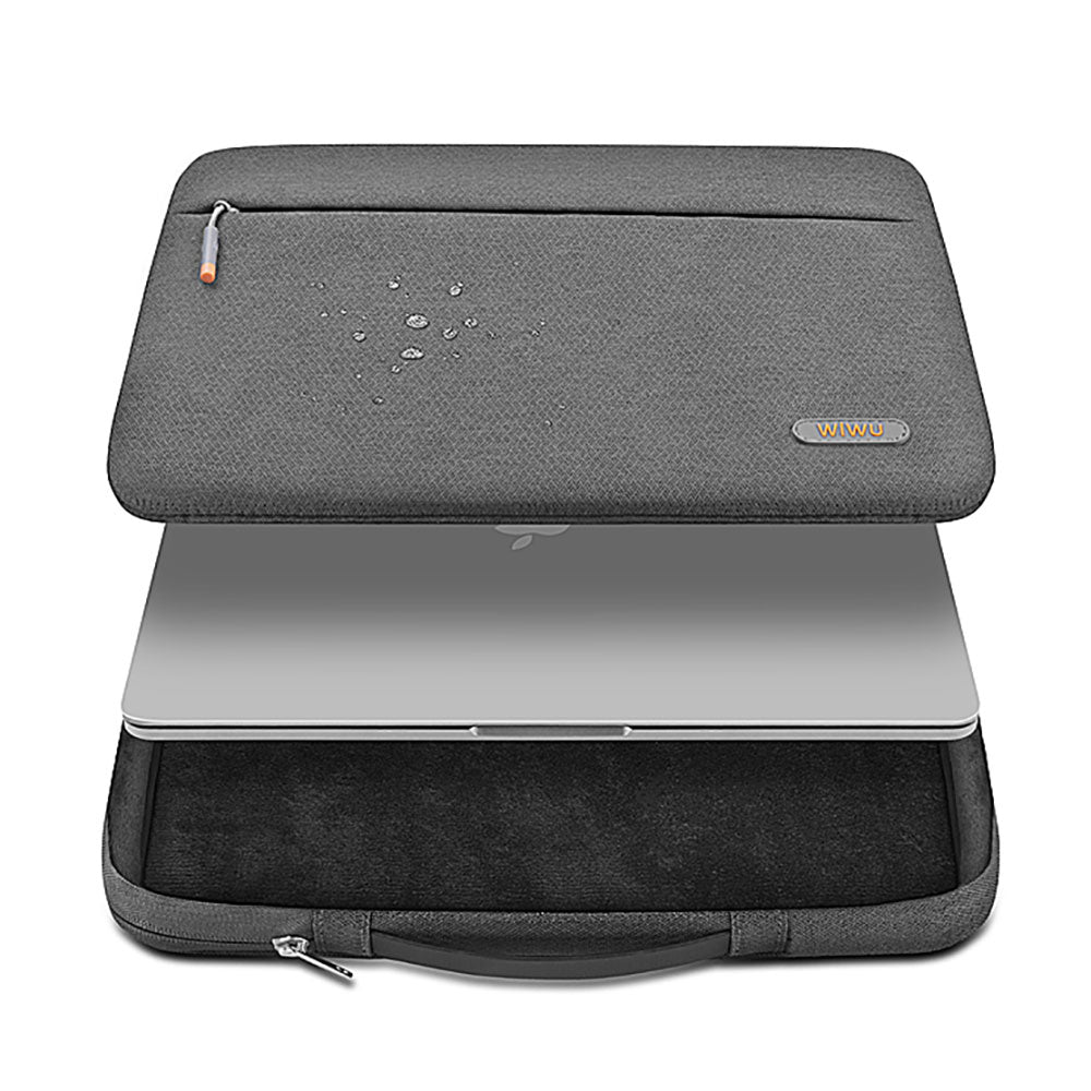 Sacoche pour ordinateur portable SmartDevil de haute qualité pour MacBook Air 15, 13,3, 14 et 15,6 pouces | Sac pour ordinateur portable, étui de transport, étui de protection antichoc | Sac pour cahiers
