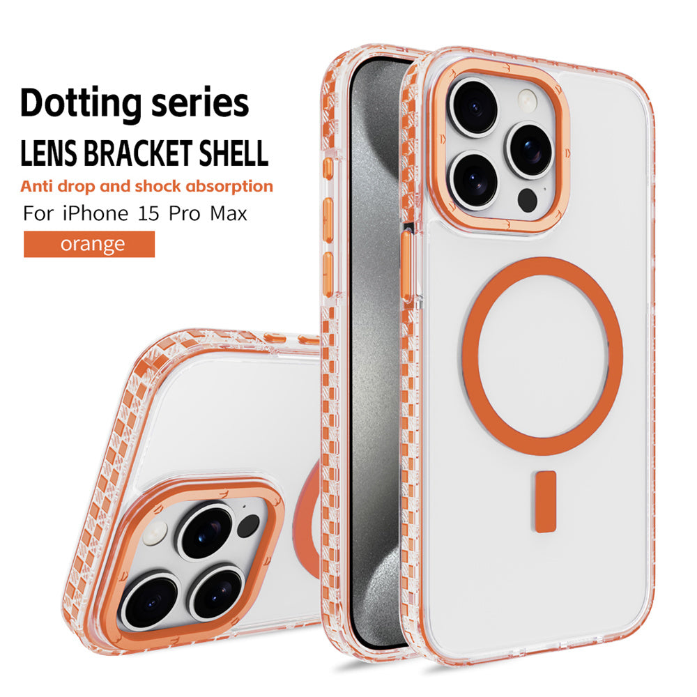 Premium MagSafe-kompatibles Metallplatten-Kabelloses Ladegerät | Smartphones, Apple iPhone, Samsung, iOS & Android Magnetisches Schnellladegerät Zubehör-4er-Set