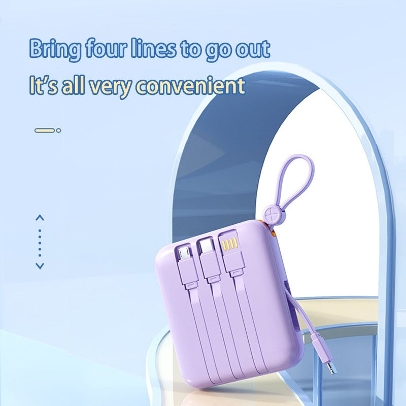 Banque d'alimentation premium 6000 mAh – Chargeur sans fil, alimentation 10 000 mAh pour Apple iPhone 15, 14, 13, 12, 11 Pro Max Plus Mini | Batterie externe portable avec fonction de charge rapide