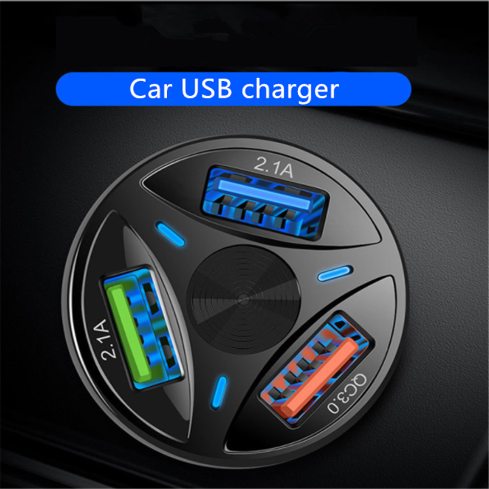 Chargeur de voiture USB Type-C et adaptateur allume-cigare multiport | Chargement rapide premium pour les appareils iOS iPhone et Xiaomi, Huawei, Samsung et Android