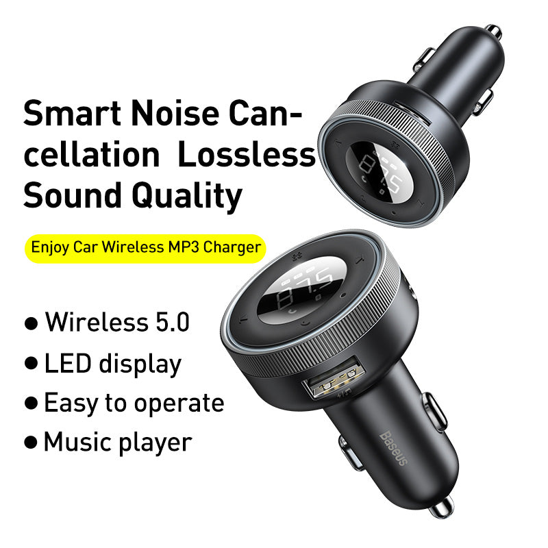 Transmetteur FM de haute qualité, voiture sans fil, Bluetooth 5.0, chargeur USB, radio Aux de voiture, lecteur MP3, musique, mains libres