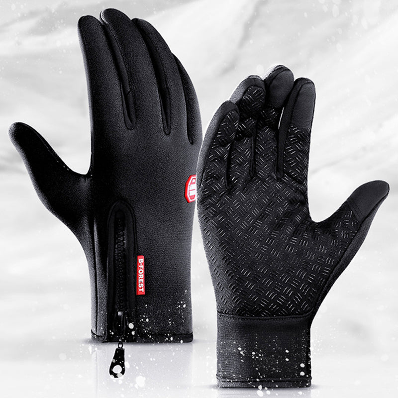 Premium Neue Winterhandschuhe : Touchscreen, wasserdicht, Motorrad, Fahrrad, Outdoor-Sport, Ski, Warm mit Samt