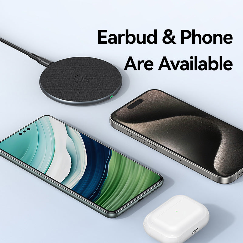 Chargeur Qi rapide 15 W | Tapis de chargement sans fil universel MagSafe Premium | Apple iPhone, AirPod, Samsung et Android | Chargement rapide et sûr par induction