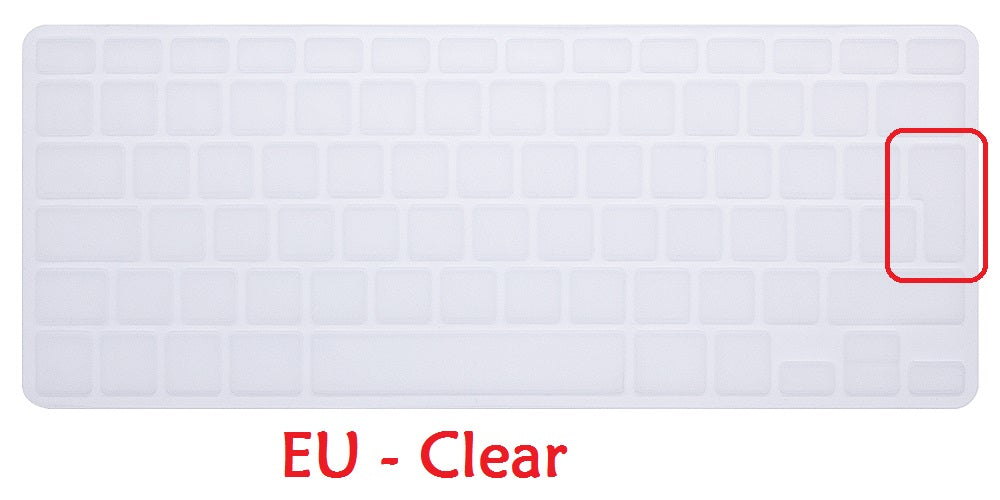 Protecteur de clavier premium pour MacBook Pro/Air (2005-2022) M1/M2, 13/15/16/12 pouces : modèles A2681, A2442, A2779, A2780, A2338 | Housse de clavier de haute qualité