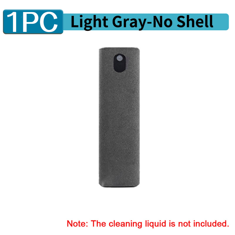 2-in-1 Premium Mikrofaser Bildschirmreiniger Sprayflasche & Mikrofasertuch für Handy, iPhone, iPad, MacBook, Laptop, Computer