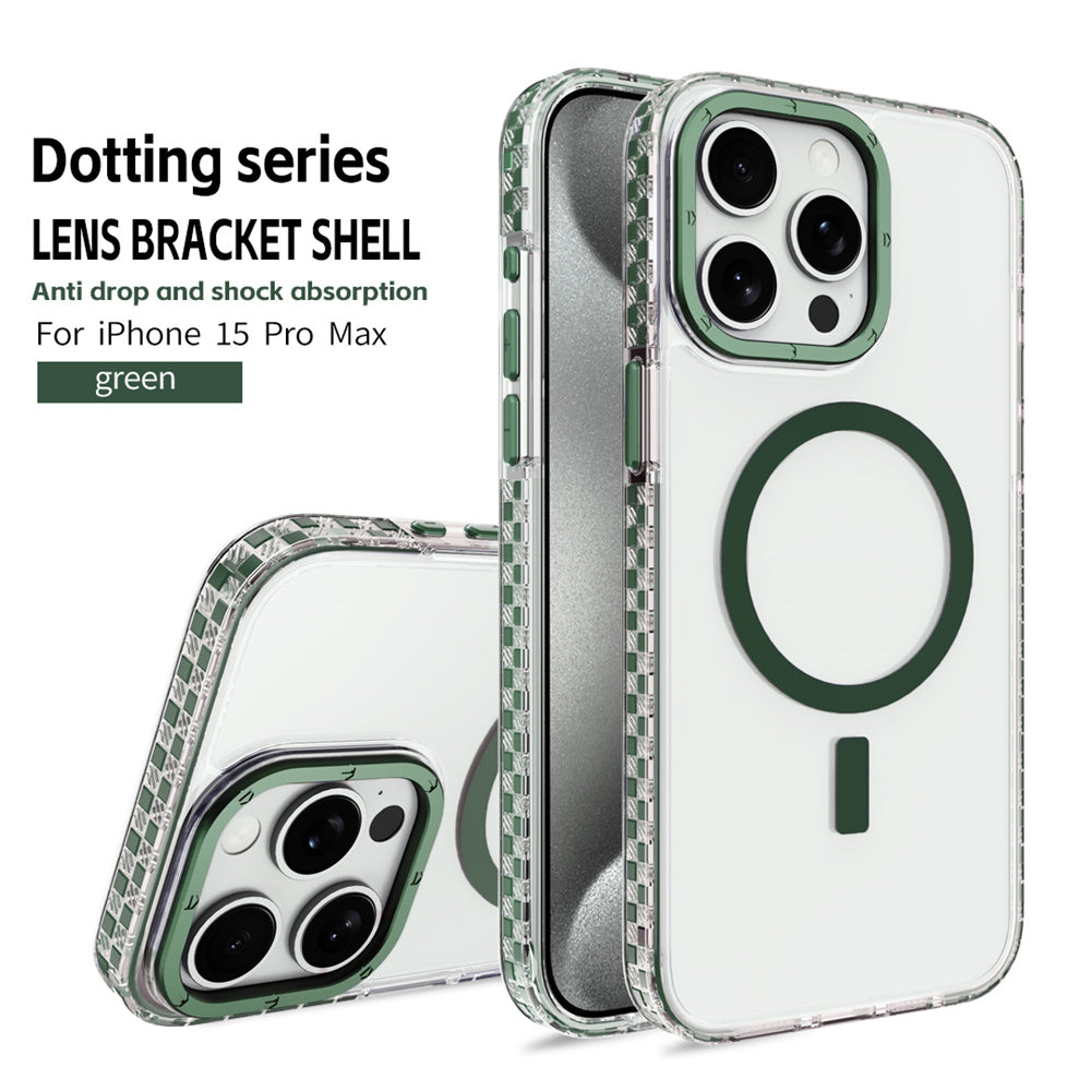 Premium MagSafe-kompatibles Metallplatten-Kabelloses Ladegerät | Smartphones, Apple iPhone, Samsung, iOS & Android Magnetisches Schnellladegerät Zubehör-4er-Set