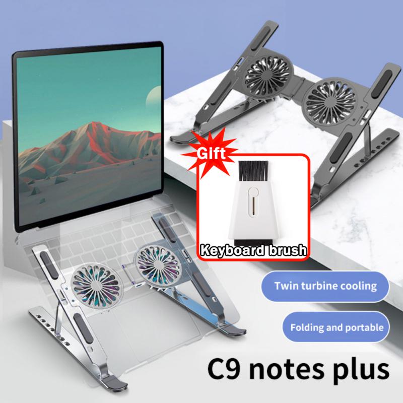 Gute Qualität Klappbare Tablet-Halterung mit Kühlventilator für Gaming-Notebooks und Tablets bis 17 Zoll - Tragbarer Laptop