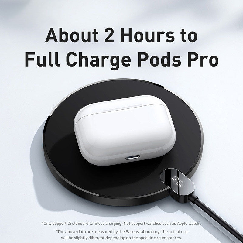 Chargeur Qi rapide 15 W | Tapis de chargement sans fil universel MagSafe Premium | Apple iPhone, AirPod, Samsung et Android | Chargement rapide et sûr par induction