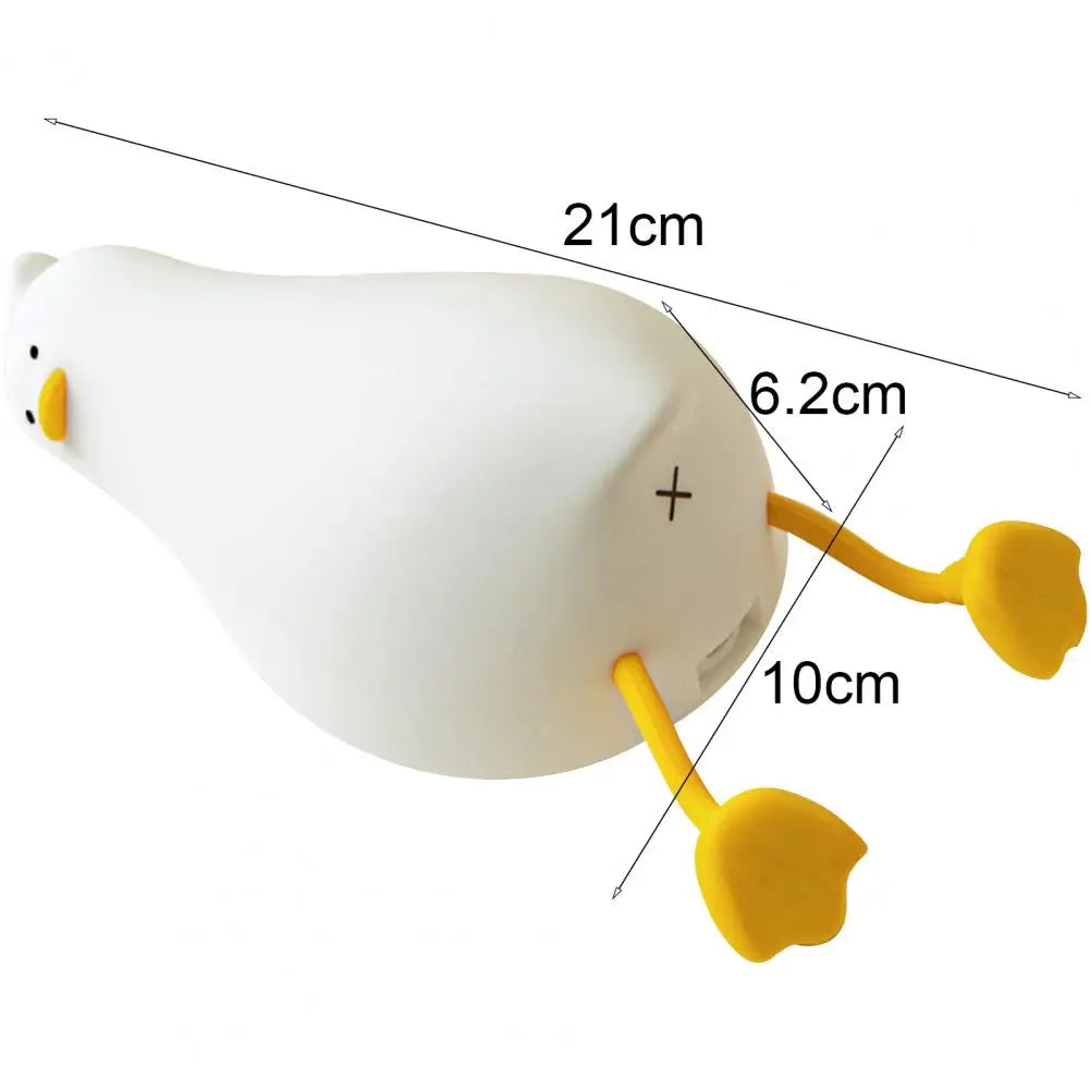 Veilleuses Canard Premium : Lampe USB Rechargeable pour Chambre d'Enfant - Canards en Silicone de Dessin Animé - Cadeau d'Anniversaire et Décoration de Chambre | Édition limitée