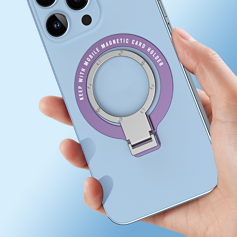 Hochwertiger Magnetischer Handy-Ringhalter für Apple iPhone 15/14/13/12 Pro Max/Plus/Mini: MagSafe-kompatibel, Abnehmbarer