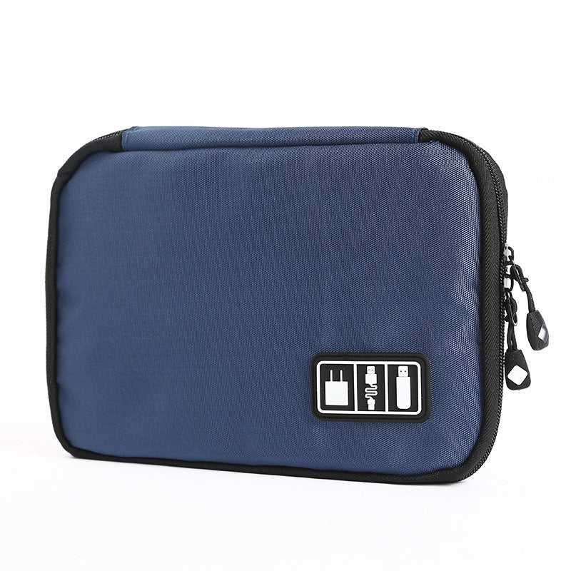 Sac de rangement de voyage haut de gamme, disque dur mobile, disque U, paquet d'organisation, écouteurs, SSD, chargeur | Câble disque dur T47