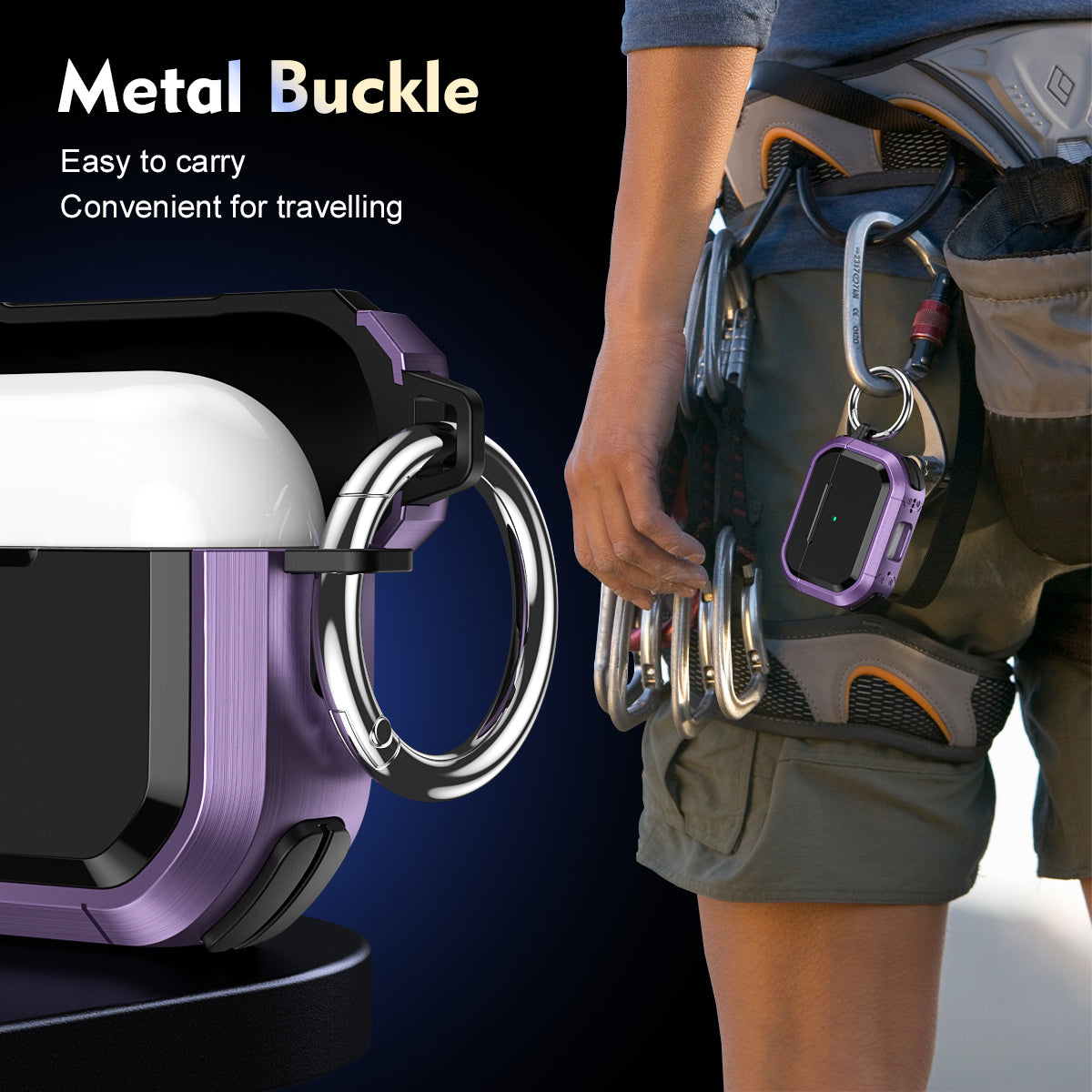 Étui AirPods Pro Premium avec USB-C - Protection complète | Armure antidérapante de haute qualité pour les nouveaux écouteurs AirPods Pro 2 et 3