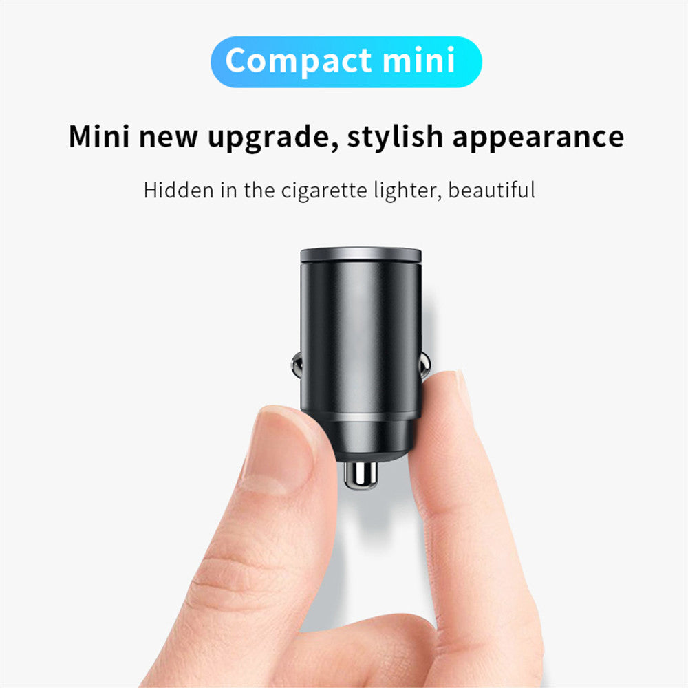 Mini chargeur de voiture 200 W de haute qualité avec fonction de charge rapide pour Apple iPhone 15 14 13 12 11 Pro Max Plus Mini, Android, Xiaomi, Samsung, Huawei | QC 3.0 PD, chargeur de téléphone de voiture USB Type C