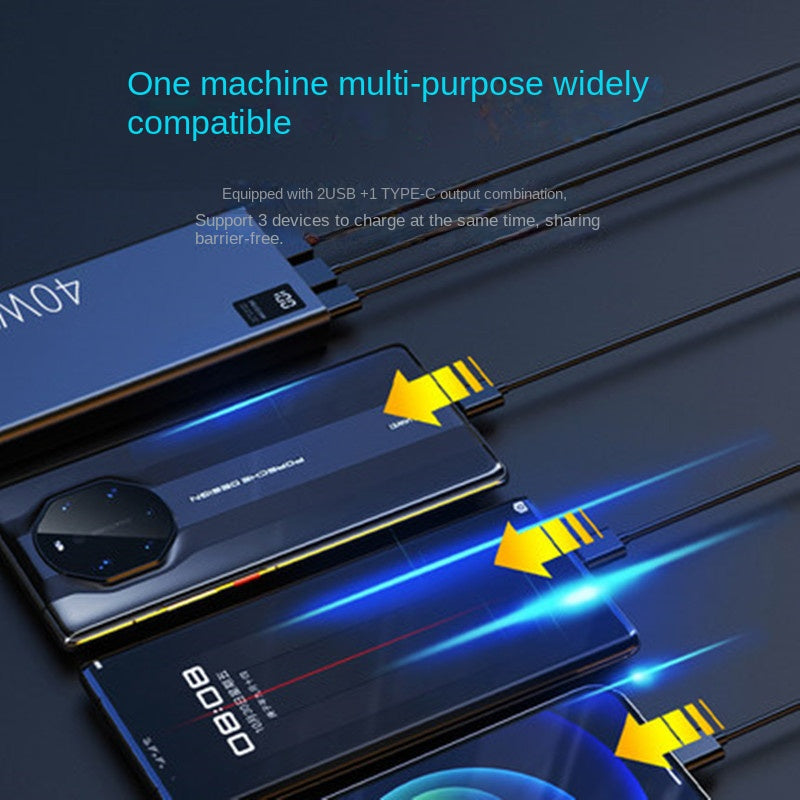 Banque d'alimentation premium 10 000 mAh avec chargeur rapide PD 22,5 W – Chargeur portable pour Apple iPhone 15, 14, 13, 12, 11 Pro Max Plus Mini, iOS, AirPods, écouteurs, Android, Samsung, Xiaomi