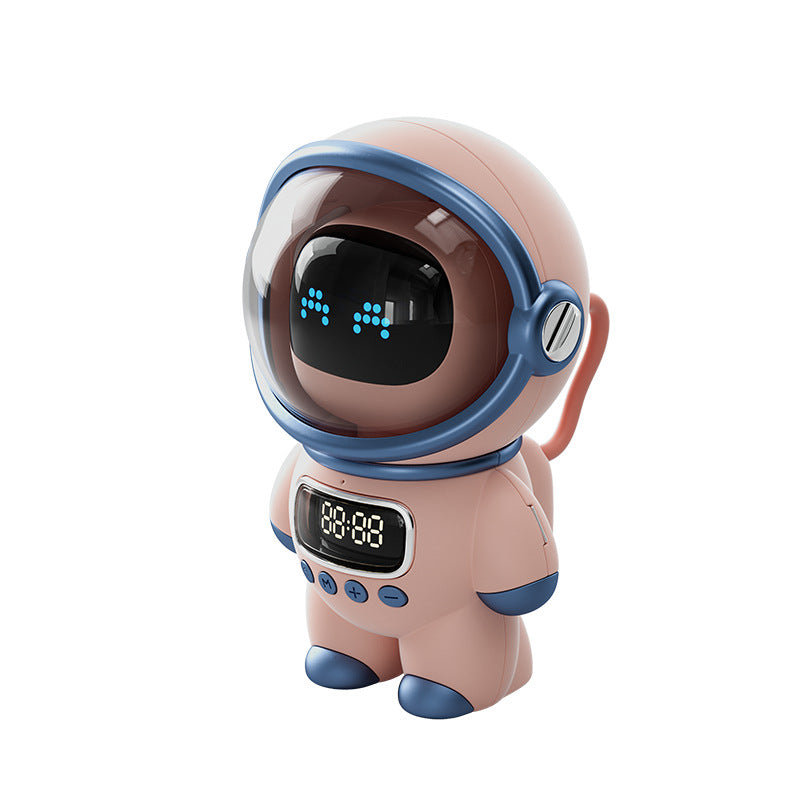 Premium Intelligenter Astronaut Bluetooth Lautsprecher | Kreativer Digitaler Smart Wecker FM Radio Elektronisches Schlaf