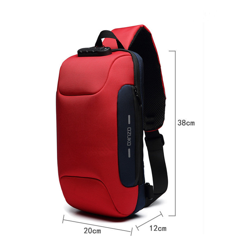 Sac à dos professionnel haut de gamme pour homme : sac à dos étanche pour ordinateur portable avec chargement USB, compartiment pour ordinateur portable 17", idéal pour les voyages, la technologie | Édition limitée