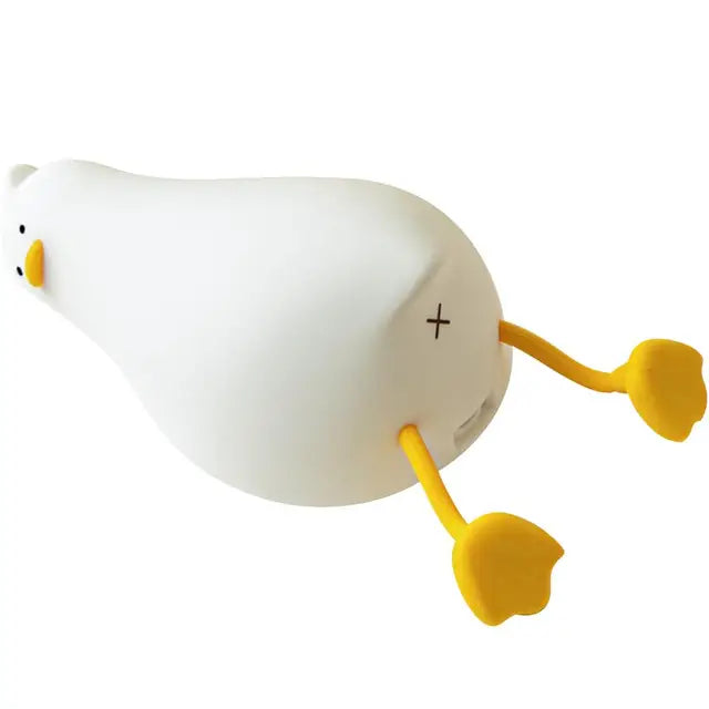 Veilleuses Canard Premium : Lampe USB Rechargeable pour Chambre d'Enfant - Canards en Silicone de Dessin Animé - Cadeau d'Anniversaire et Décoration de Chambre | Édition limitée