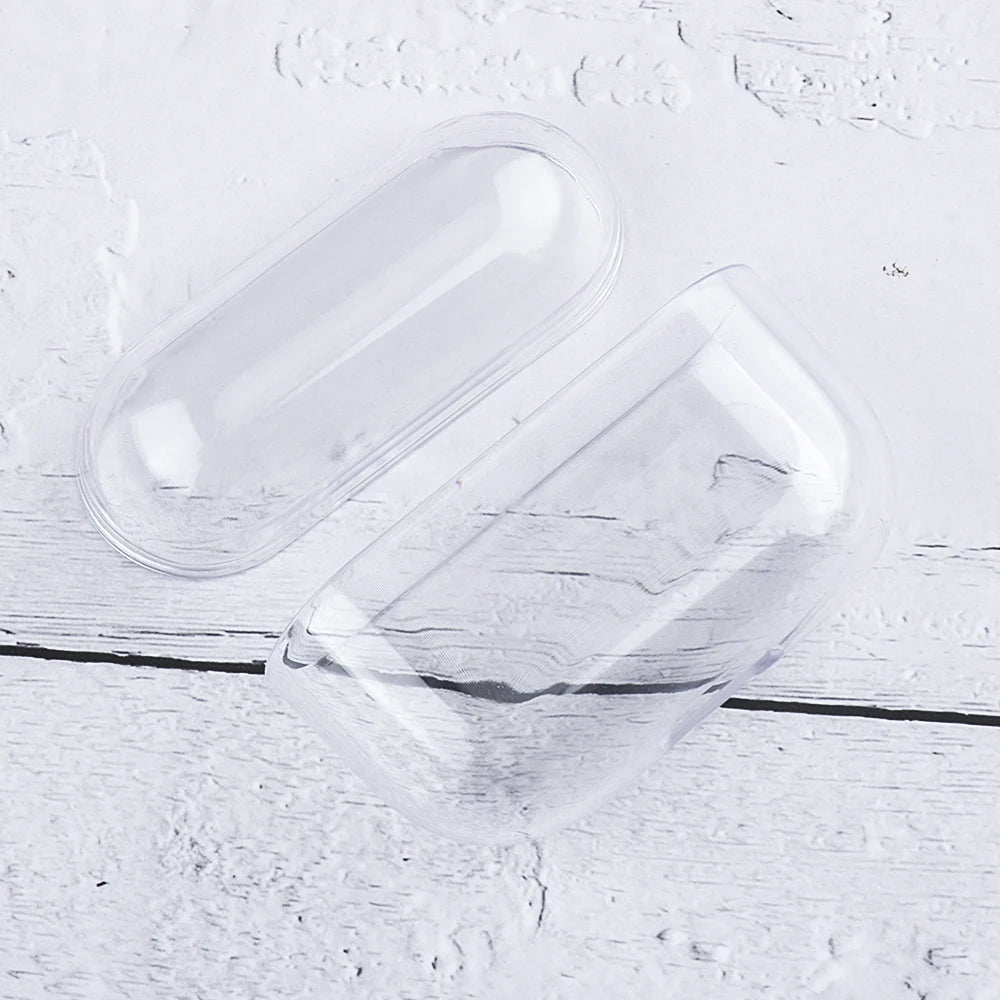 Étui en silicone transparent de haute qualité pour Apple AirPods Pro & 1/2/3 | Étui de protection transparent en TPU souple avec corde - Accessoires pour AirPods