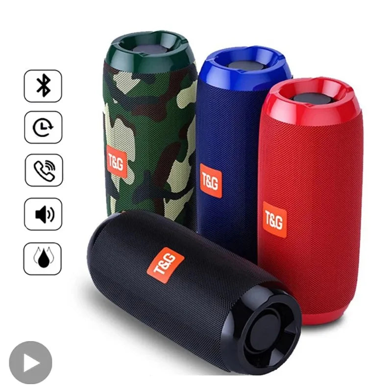 Hochwertiger drahtloser Bluetooth-Lautsprecher: Klein, tragbar, mit lautem Subwoofer, FM-Radio und TF-Kartenunterstützung