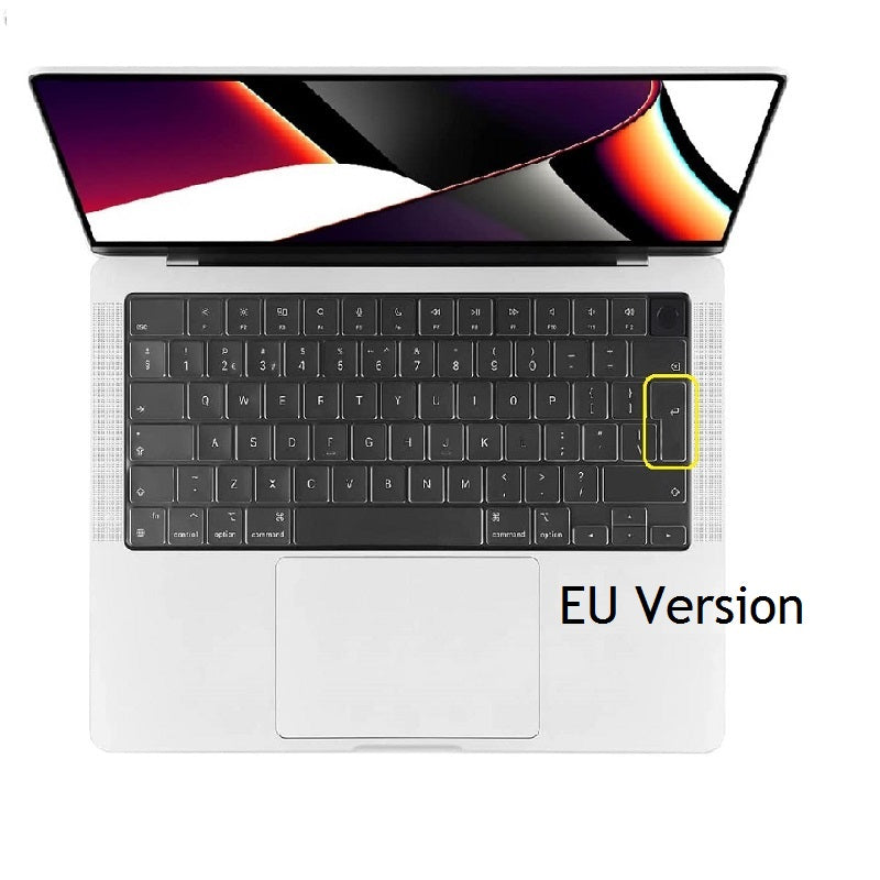 Protecteur de clavier premium pour MacBook Pro/Air (2005-2022) M1/M2, 13/15/16/12 pouces : modèles A2681, A2442, A2779, A2780, A2338 | Housse de clavier de haute qualité