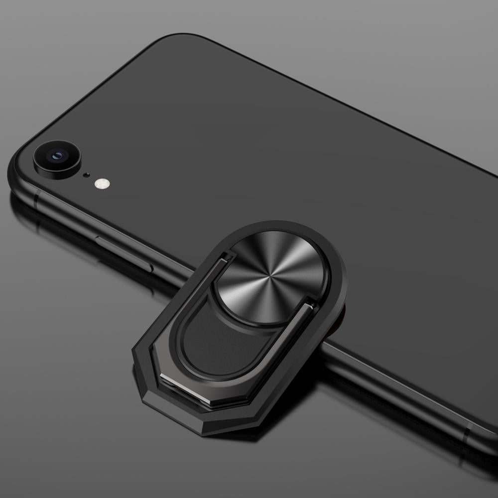 Support de téléphone portable avec anneau de doigt de qualité supérieure : support métallique rotatif à 180 degrés. Support pour smartphone pour Apple iPhone, Samsung, Xiaomi | Édition limitée