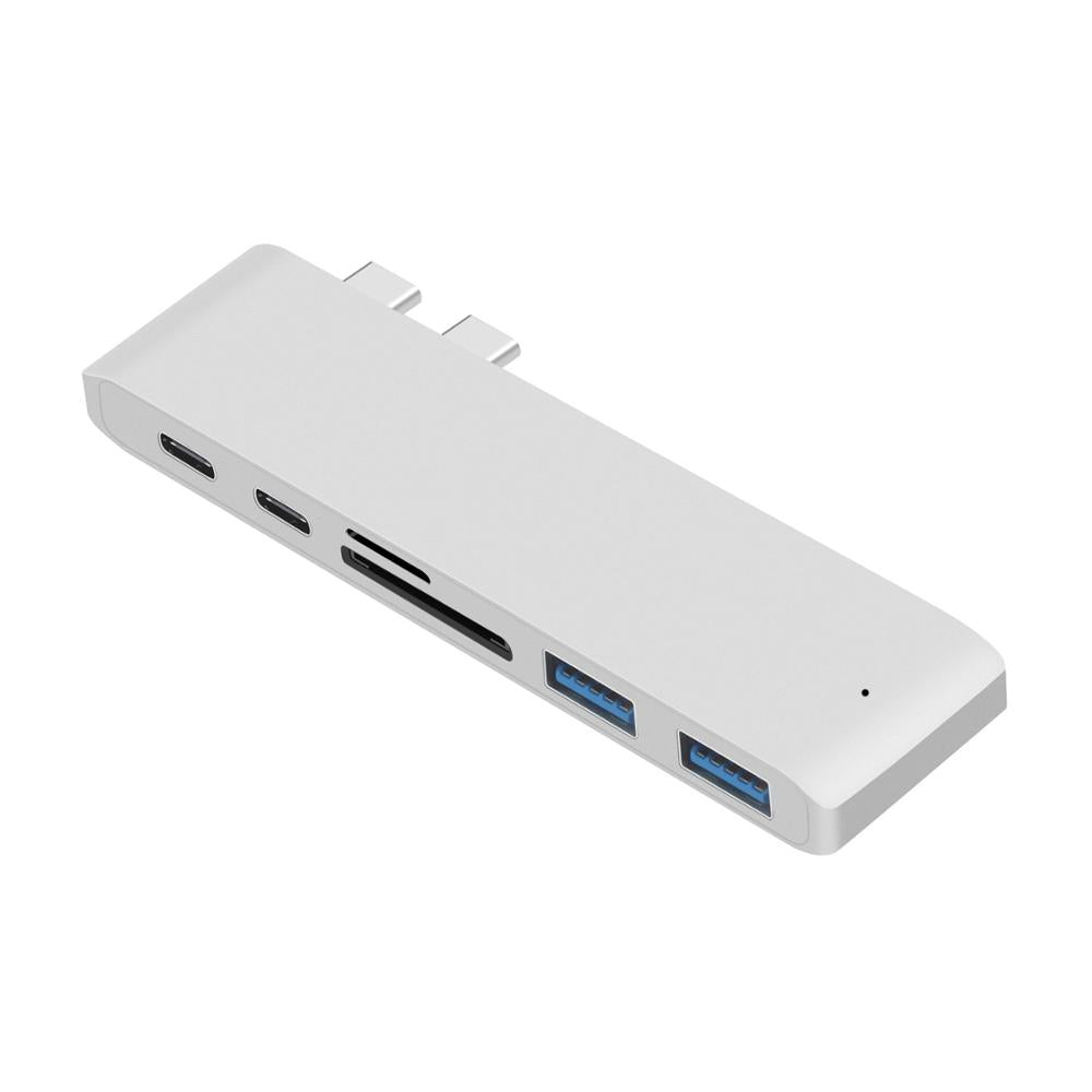Hub USB-C haut de gamme avec adaptateur HDMI 4K et Thunderbolt 3 : Hub USB 3.1 Type-C vers 3.0 - Connectivité avancée pour MacBook Air/Pro avec puces M1, M2, M3