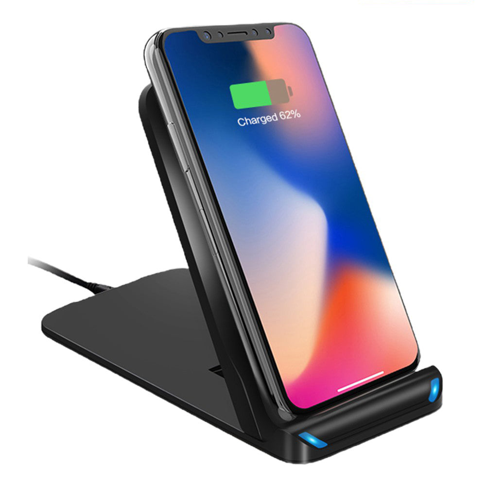 Station de recharge rapide LED 3 en 1 haut de gamme | Chargeur sans fil multifonctionnel, Station de charge rapide sans fil, Station d'accueil pour iPhone, AirPods, Apple Watch et iPad | Support et support pour téléphone/tablette