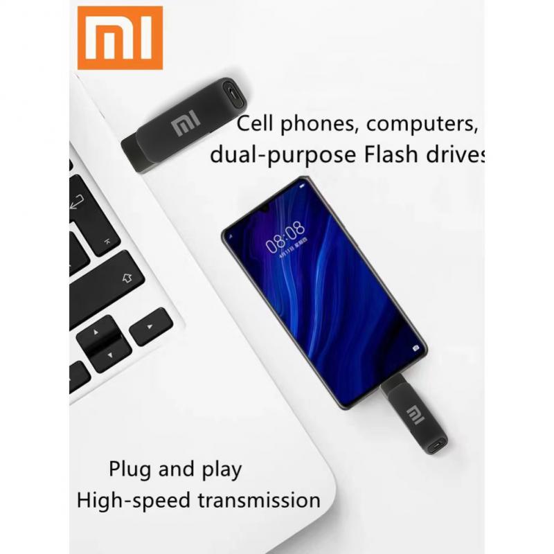 Premium Xiaomi U-Disk 2TB 1TB USB 3.1 Type-C Interface 256GB 128GB 512GB Mobile Computer Data Transfer Portable USB Storage