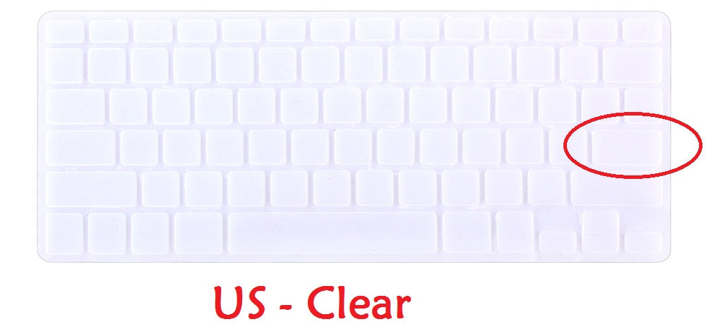 Protecteur de clavier premium pour MacBook Pro/Air (2005-2022) M1/M2, 13/15/16/12 pouces : modèles A2681, A2442, A2779, A2780, A2338 | Housse de clavier de haute qualité