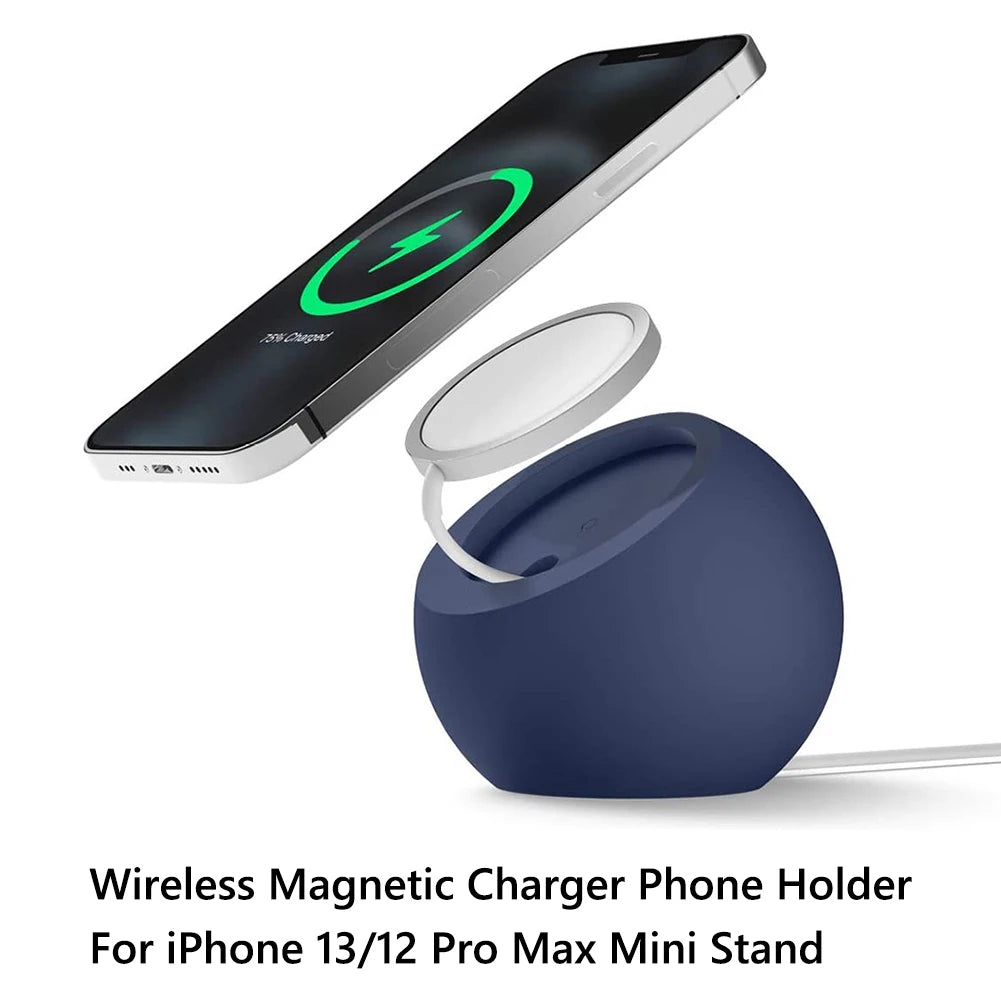 Chargeur USB à induction magnétique 15W Station de charge rapide | pour iPhone 15/14/13/12 Pro Max Plus, Apple Watch, AirPods | Station d'accueil de chargement rapide sans fil