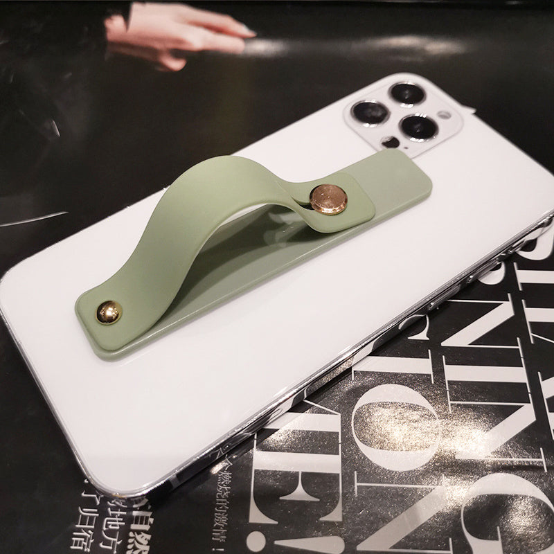 Étui Apple iPhone couleur bonbon transparent haut de gamme | Dragonne Support de téléphone Étui Apple iPhone en silicone souple transparent