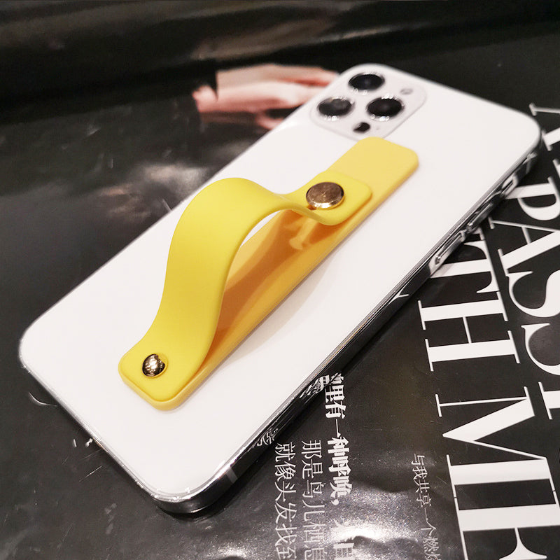 Étui Apple iPhone couleur bonbon transparent haut de gamme | Dragonne Support de téléphone Étui Apple iPhone en silicone souple transparent