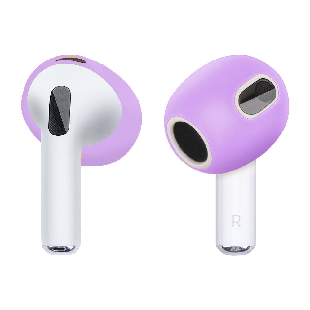 Coussinets d'oreille en silicone de qualité supérieure pour Apple AirPods 1 et 2 : embouts, housses et étuis de protection - Lot de 2 embouts | Coussinets pour écouteurs de haute qualité